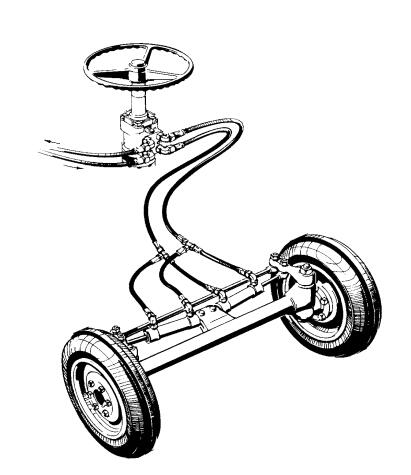 Load Sensing Dynamic Non Reaction Hydraulic Steering Unit 50 Ml/R - 1000 Ml/R 16 Mpa 1