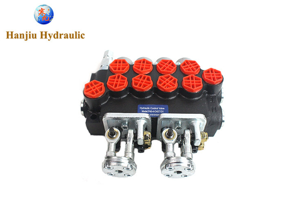 Hydraulic Monoblock Valves Joystick Control Type 4P40 Manual Valves For Mini-excavators