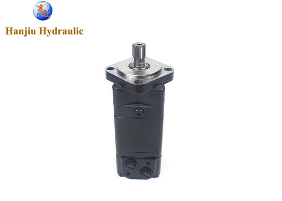 Hydraulic drive motor BMSY-475-E4-S1-S-B ,square flange, SAE 6B spline shaft, SAE10 ports