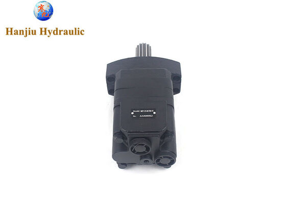 Customized hydraulic motor BMSY,125cc magneto flange , 14T spline shaft with rear ports