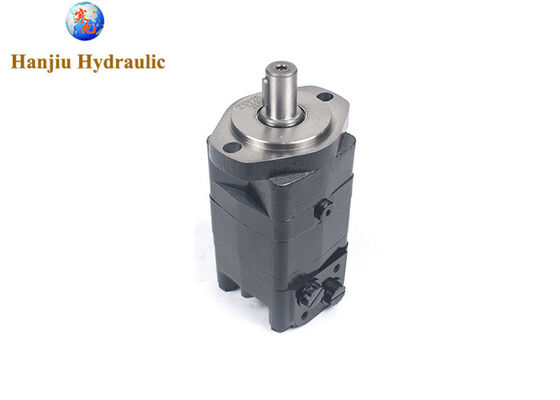 hydraulic orbit motor MLHS250, 2 bolts flange, 1 inch straight key shaft , side ports