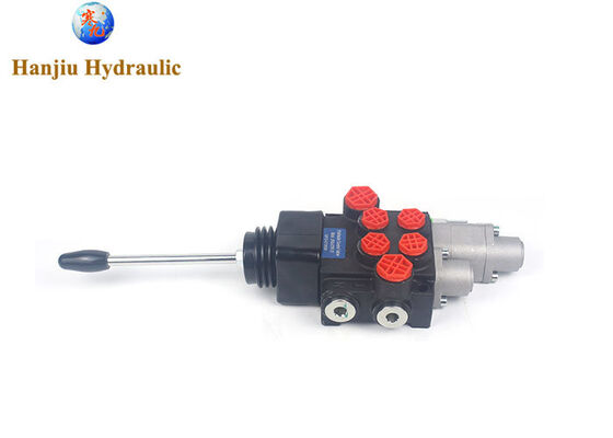 Hydraulic directional control valve joystick valve 2P40 for backhoe loader and mounted loaders with floating function