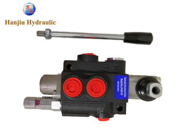 P40 Hydraulic Single Spool Manual Directional Control Valve Forklift One Lever 31.5MPa Pressure