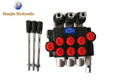 Professional Hydraulic Directional Control Valve Block For 3P40 With Spring Return