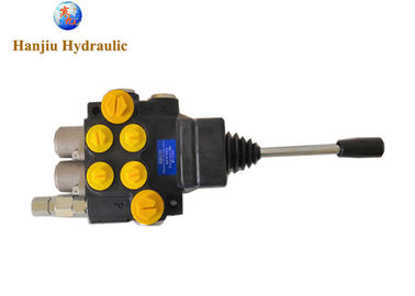 One Joystick Control 2 Way Hydraulic Diverter Valve , Hydraulic Motor Control Valve