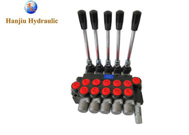 P40 Hydraulic Directional Valve With Manual Control Multiple Unit Valve Credit
