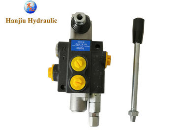 Hydraulic Single Spool Manual Directional Control Valve Compact Size P40 For Forklift