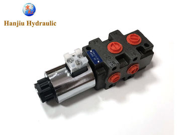 Solenoid Directional Control Valve 12v 90 L / Min 24gpm Crane Solenoid Sectional Diverter Control Valve