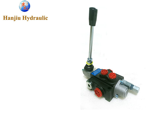 Mini Loader Hydraulic Spool Valve 1 Section With 1 Spools A 40l/Min Detent Valve Closed Center