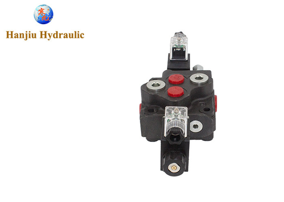 1 Section Sd5 Directional Solenoid Valve Double Acting 45 Liters Electric Control