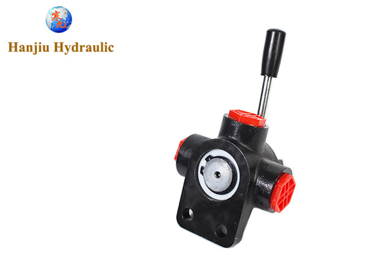 Rotary Control Lever Operated Hydraulic Diverter Valve 24gpm G1/2 Ports