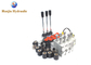 Electric 11gpm Hydraulic Directional Valve 12v Sae Ports 3 Spools Manual Control