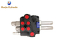 2 Levers Hydraulic Directional Control Valve 23gpm Air Manual Flow Rate Control Valve