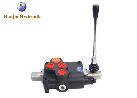 120Liter Monoblock Hydraulic Directional Control Valve 300Bar Max Pressure