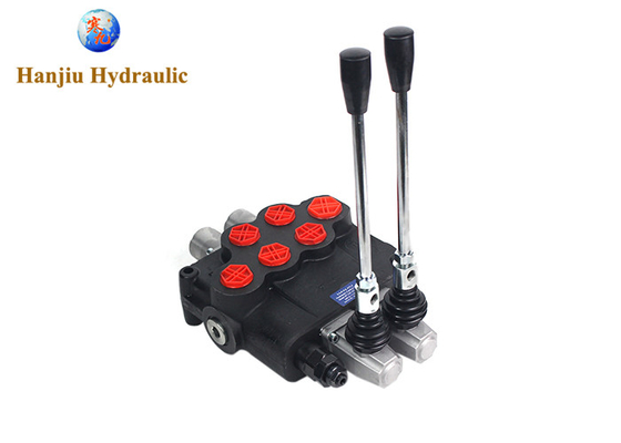 P120 Directional Control Valve 250bar Monoblock Control Valve 2P120 Two Spool