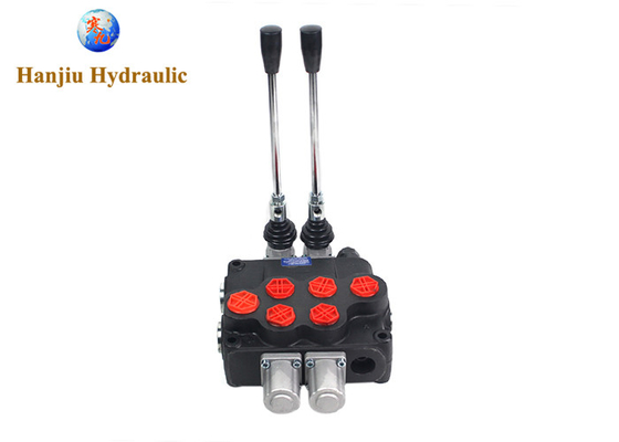 P120 Directional Control Valve 250bar Monoblock Control Valve 2P120 Two Spool