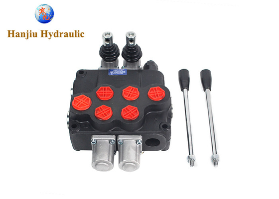 P120 Directional Control Valve 250bar Monoblock Control Valve 2P120 Two Spool