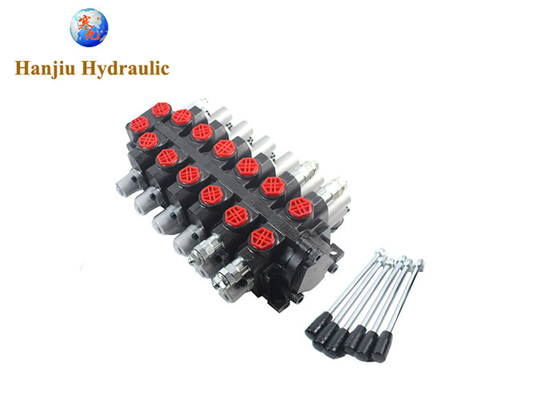 CDB-F15 Directional Valve For Hangcha Forklift 6 Bank Spring Return