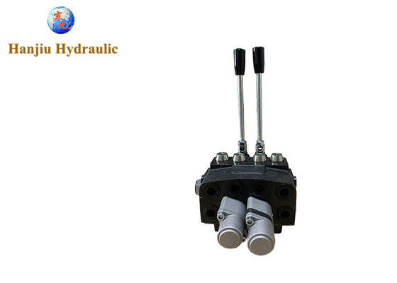 Front Loader Hydraulic Monoblock Directional Control Valve Hsdm45 45 Liters 2 Spools G1/2 Port Threads