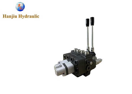 Front Loader Hydraulic Monoblock Directional Control Valve Hsdm45 45 Liters 2 Spools G1/2 Port Threads