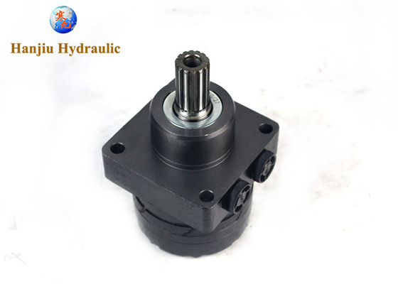 White TG0170HW440AAAA Hydraulic Wheel Drive Motor BSPP 1/2 Ports 14 Teeth Spline Shaft