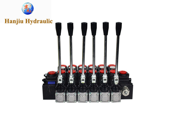 Dcv 200 6 Levers Manual Control Hydraulic Directional Control Valve Max Pressure 350 Bar