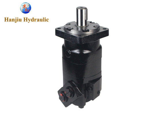 BMK6 Hydraulic Motor 500ml/r 4-bolt square flange 38.1mm shaft 1 5/16 port