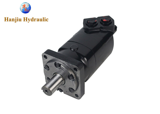 BMK6 Hydraulic Motor 500ml/r 4-bolt square flange 38.1mm shaft 1 5/16 port