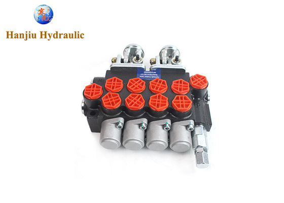 Hydraulic Monoblock Valves Joystick Control Type 4P40 Manual Valves For Mini-excavators