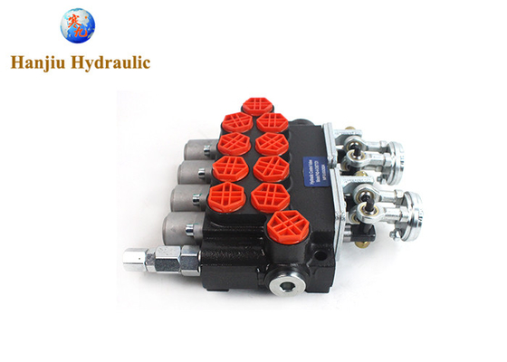 Hydraulic Monoblock Valves Joystick Control Type 4P40 Manual Valves For Mini-excavators