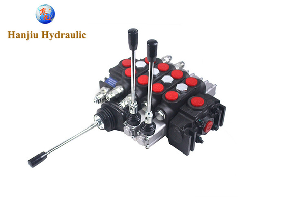 Wheel Loader Hydraulic Valve For Directional Control Flow 140lpm Manual Control With Joystick