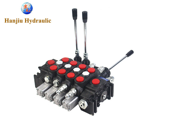 Wheel Loader Hydraulic Valve For Directional Control Flow 140lpm Manual Control With Joystick