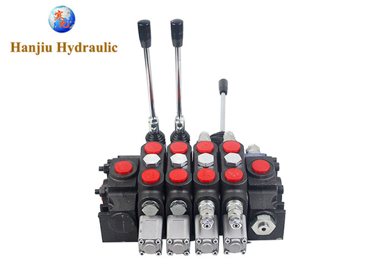 Wheel Loader Hydraulic Valve For Directional Control Flow 140lpm Manual Control With Joystick