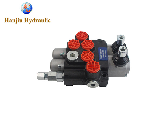 China Factory OEM P40 Series Hydraulic Valve Cylinder And Motor Spool 2 Banks Open Center For Agricultural Equipment
