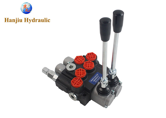 China Factory OEM P40 Series Hydraulic Valve Cylinder And Motor Spool 2 Banks Open Center For Agricultural Equipment