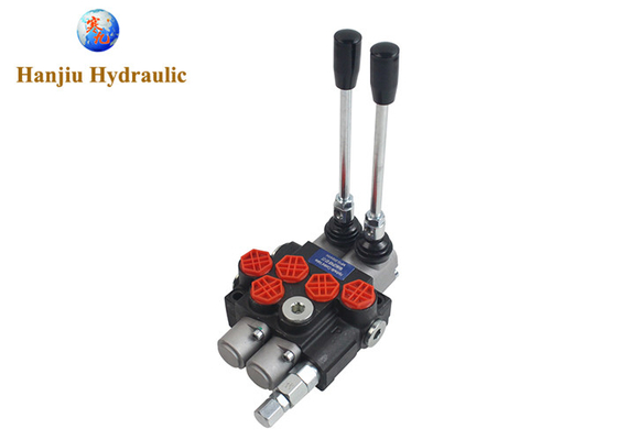 China Factory OEM P40 Series Hydraulic Valve Cylinder And Motor Spool 2 Banks Open Center For Agricultural Equipment