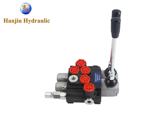 40 Liter Monoblock Control Valve 2P40 Two Spools G 3/8" Open Center Spool 2P40 A1C1 GKZ1