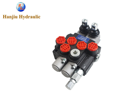 40 Liter Monoblock Control Valve 2P40 Two Spools G 3/8" Open Center Spool 2P40 A1C1 GKZ1
