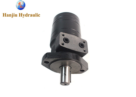 Parker TE Series Motor TE0165CN410AAAB 2 Bolt Flange Shaft 1" SAE Parallel Key Manifold Port Threads