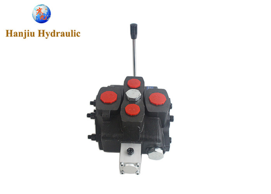 Hydraulic High Pressure Section Valve HSSD 25 240 Liters Rotary Manual Control Valve With 1 Bank