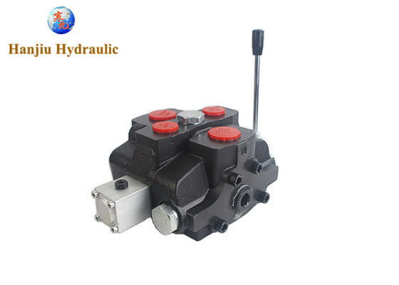 Hydraulic High Pressure Section Valve HSSD 25 240 Liters Rotary Manual Control Valve With 1 Bank