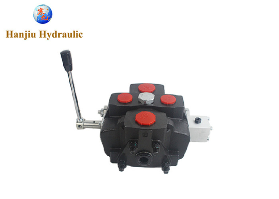 Hydraulic High Pressure Section Valve HSSD 25 240 Liters Rotary Manual Control Valve With 1 Bank