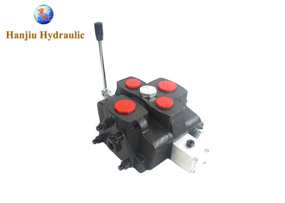 Hydraulic High Pressure Section Valve HSSD 25 240 Liters Rotary Manual Control Valve With 1 Bank