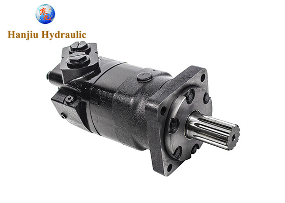 BMK6 Geroler Orbital Motors Hydraulic Motor 500ml/r Standard Flange Spline Shaft Replace Eaton Char-lynn 6000 Motor