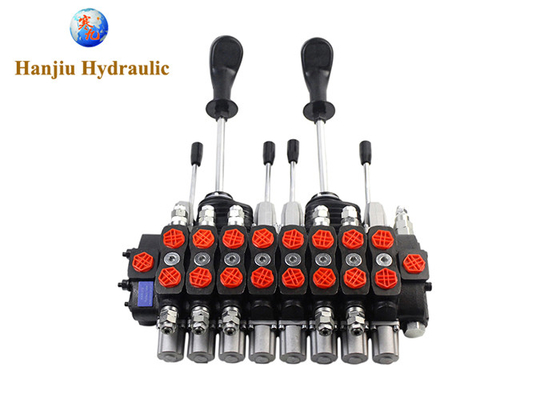 SD8/8 Sectional Control Valve Walvoil Replacement SD8-8-OT-J2OT-2OT-J2OT-OT Joystick