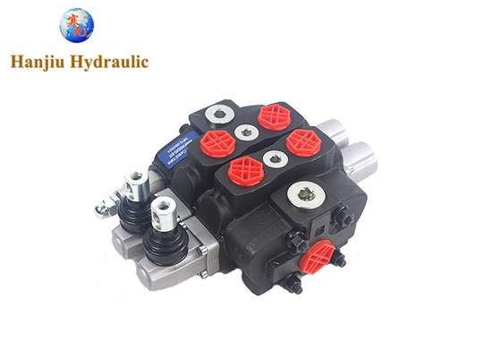 Hydraulic Section Valve Walvoil SD8 Control Valve With 2 Spools Max Pressure 315 Bar