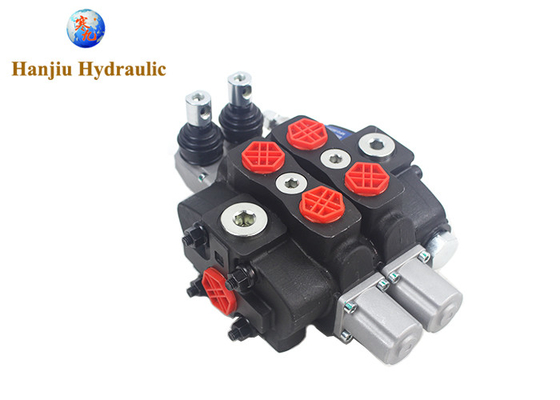 Hydraulic Section Valve Walvoil SD8 Control Valve With 2 Spools Max Pressure 315 Bar