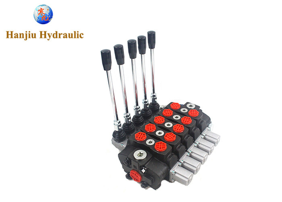 Back Hoe Excavators Hydraulic Spare Parts Hydraulic Directional Manual Control Valve SD8-5