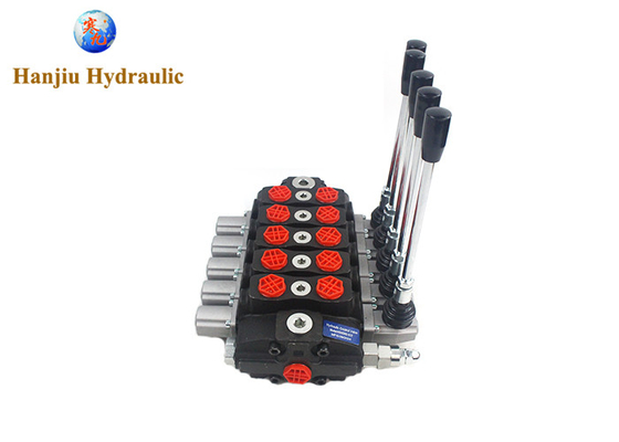Back Hoe Excavators Hydraulic Spare Parts Hydraulic Directional Manual Control Valve SD8-5
