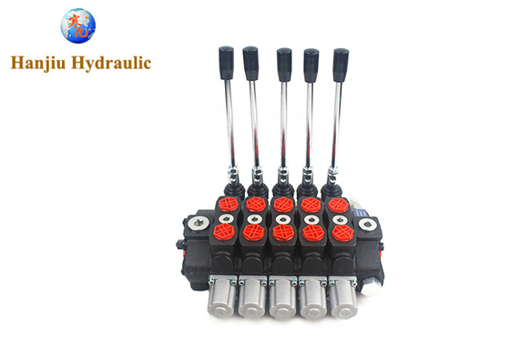 Back Hoe Excavators Hydraulic Spare Parts Hydraulic Directional Manual Control Valve SD8-5